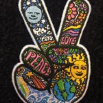 Peace sign patch